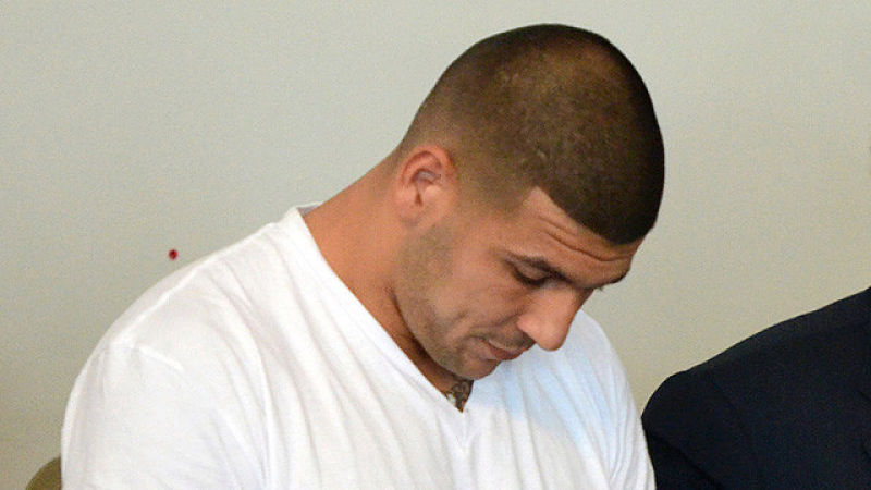 New England Patriots former tight end Aaron Hernandez