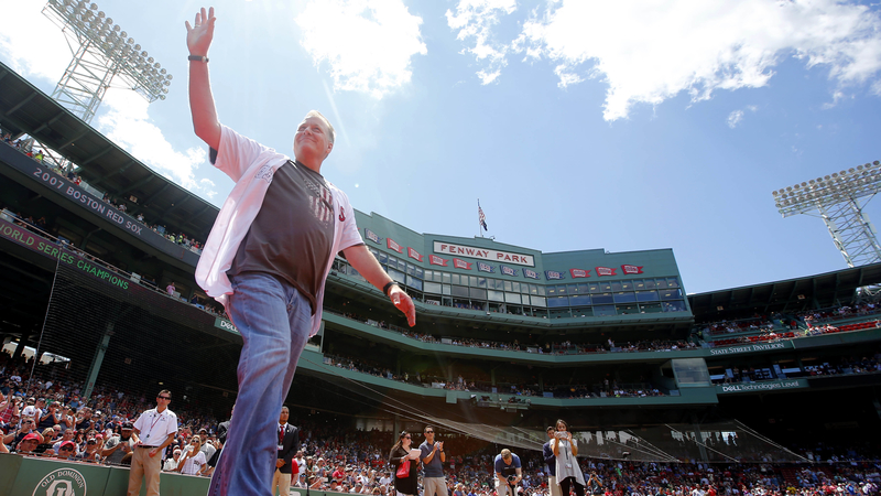 Former Red Sox pitcher Curt Schilling