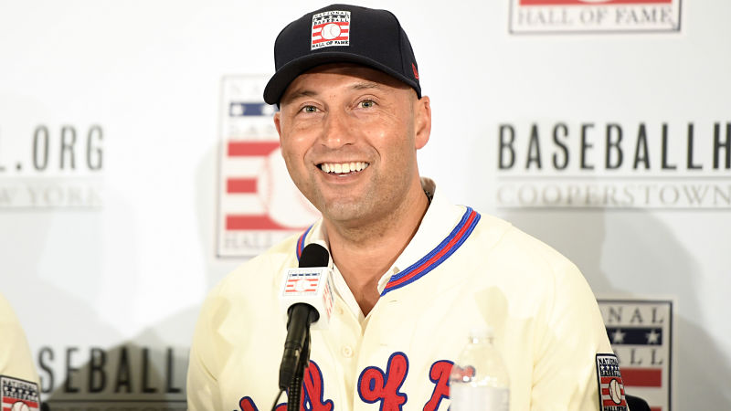 Former New York Yankees shortstop Derek Jeter