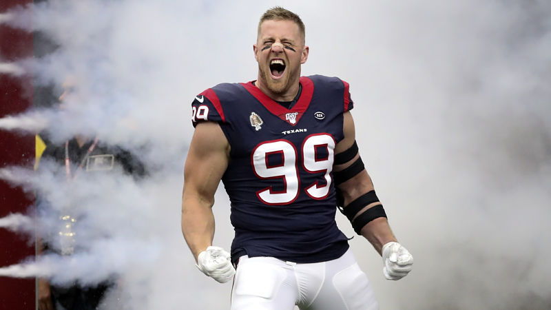 Houston Texans defensive end J.J. Watt