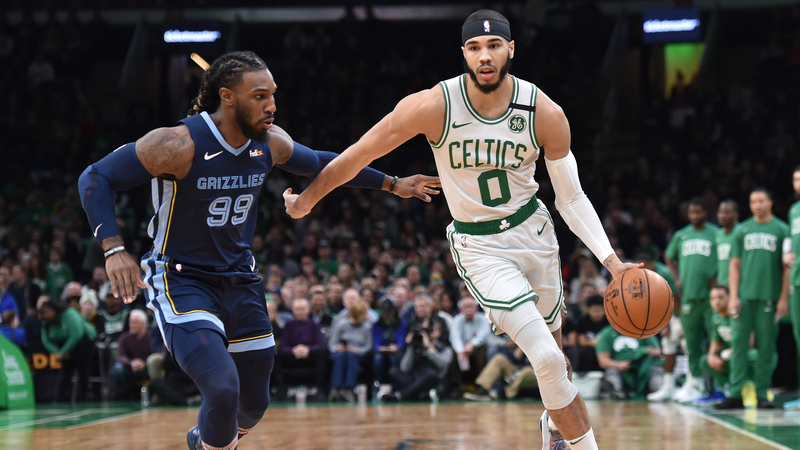 Boston Celtics forward Jayson Tatum