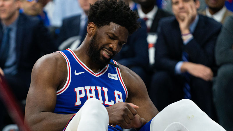 Philadelphia 76ers center Joel Embiid