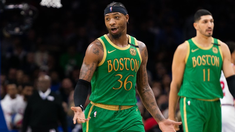 Boston Celtics guard Marcus Smart