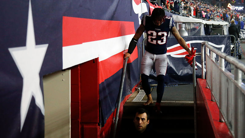 New England Patriots strong safety Patrick Chung