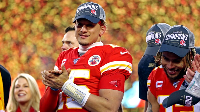 Kansas City Chiefs quarterback Patrick Mahomes