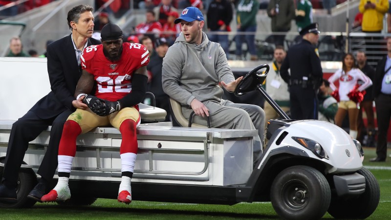 San Francisco 49ers running back Tevin Coleman