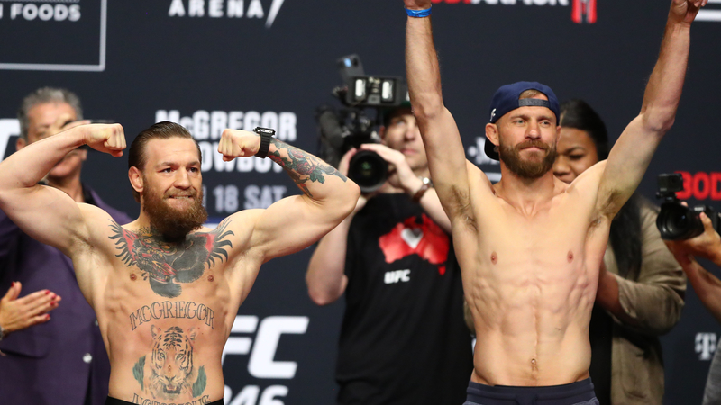 Conor McGregor and Donald Cerrone