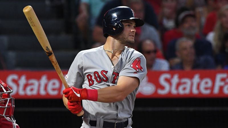 Boston Red Sox outfielder Andrew Benintendi