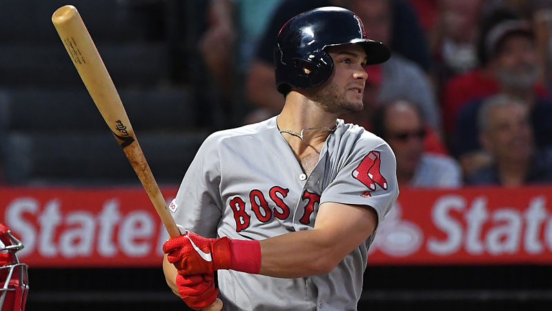 Boston Red Sox outfielder Andrew Benintendi