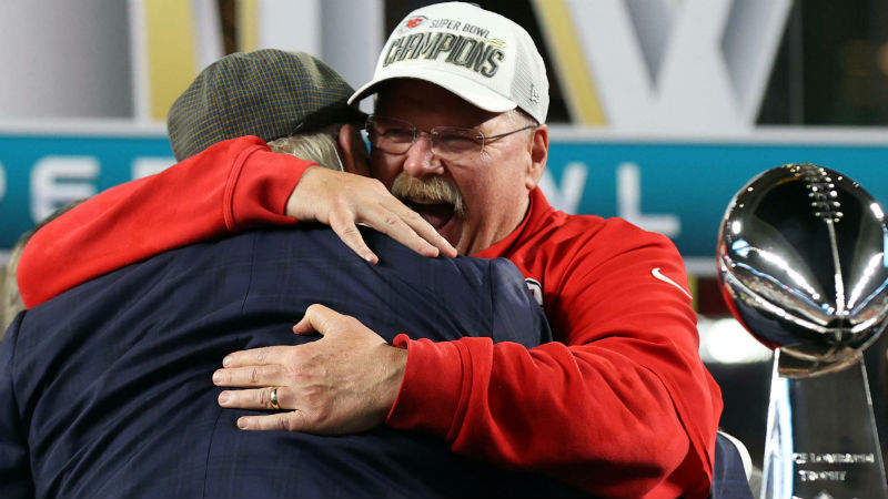 Kansas City Chiefs head coach Andy Reid