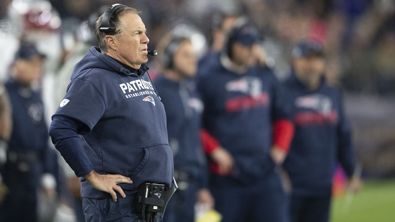 New England Patriots head coach Bill Belichick