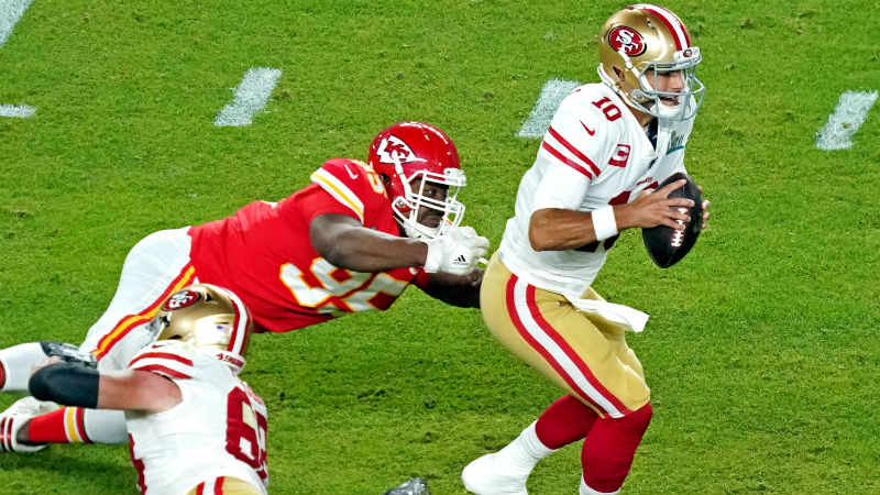 San Francisco 49ers quarterback Jimmy Garoppolo