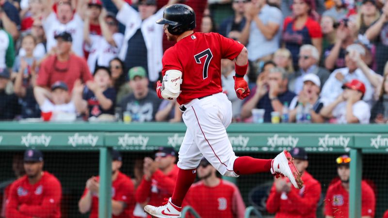 Boston Red Sox catcher Christian Vazquez