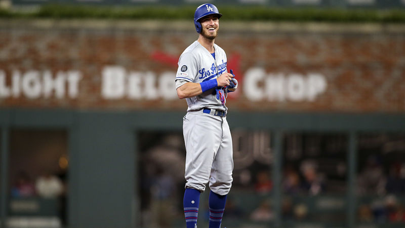 Los Angeles Dodgers outfielder Cody Bellinger
