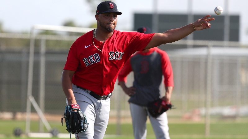 Boston Red Sox relief pitcher Darwinzon Hernandez