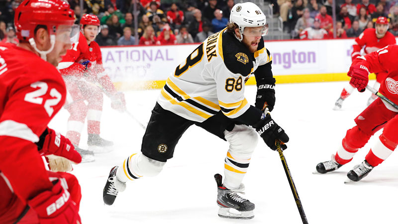 Boston Bruins right wing David Pastrnak
