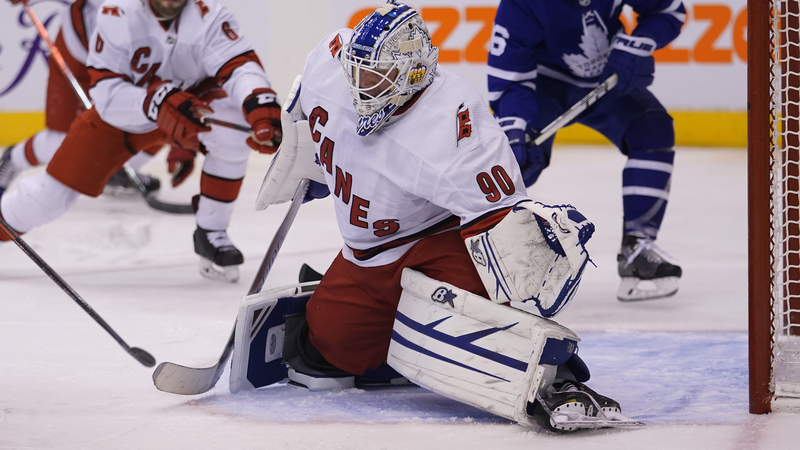 Carolina Hurricanes Emergency Backup Goalie David Ayres