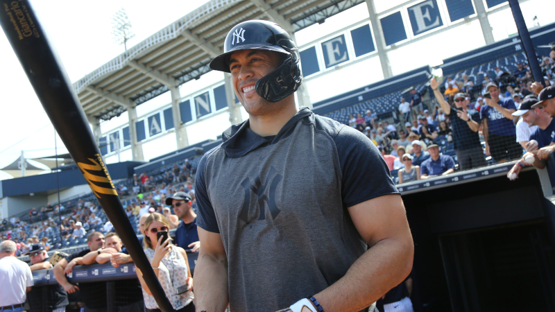 New York Yankees outfielder Giancarlo Stanton