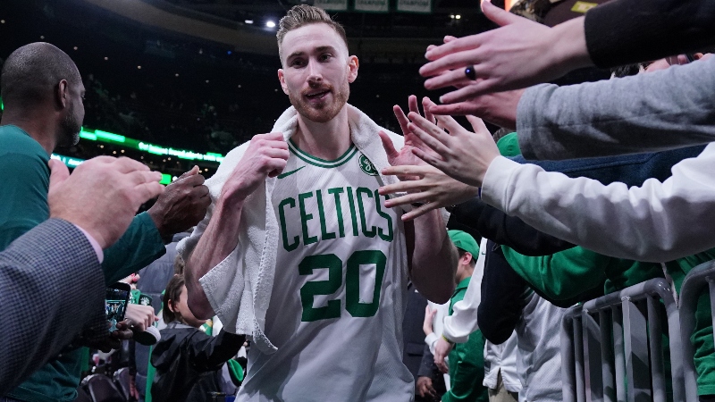 Boston Celtics forward Gordon Hayward
