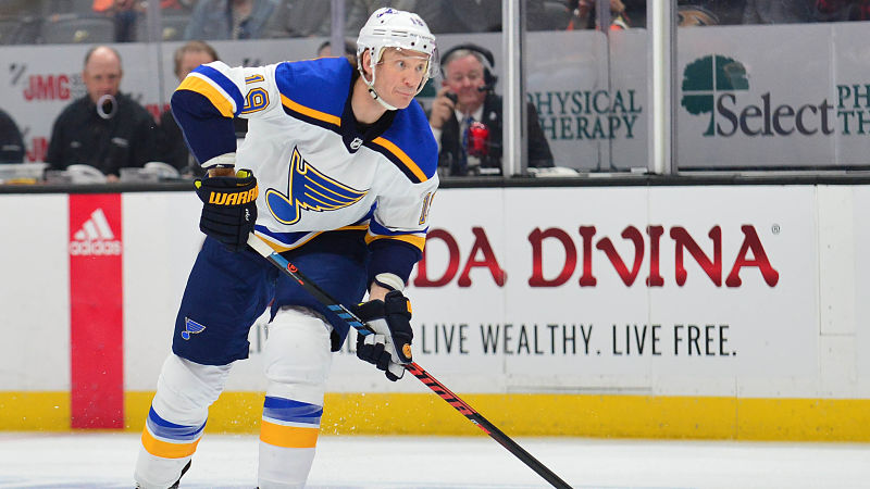 St. Louis blues defenseman Jay Bouwmeeester