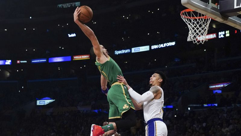 Boston Celtics forward Jayson Tatum