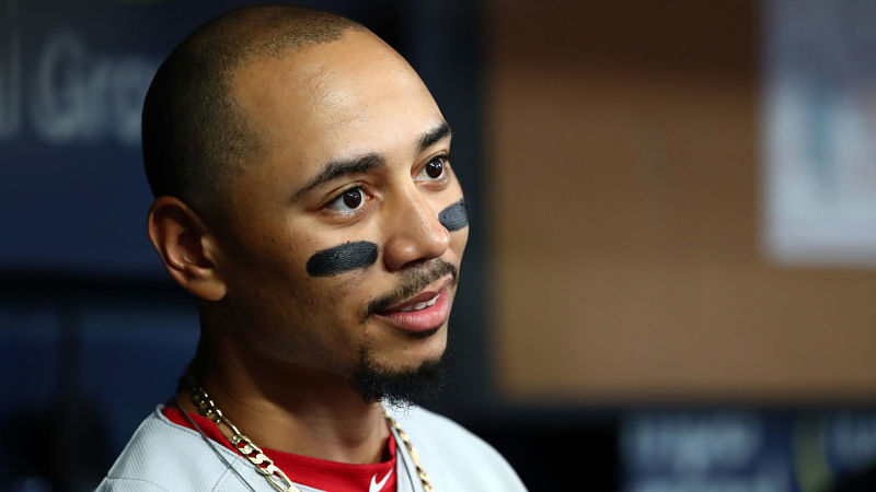 Los Angeles Dodgers outfielder Mookie Betts