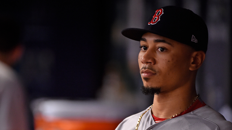 Boston Red Sox right fielder Mookie Betts