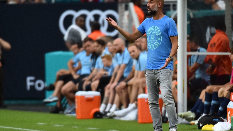 Manchester City manager Pep Guardiola