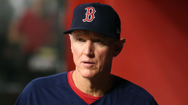 Boston Red Sox manager Ron Roenicke