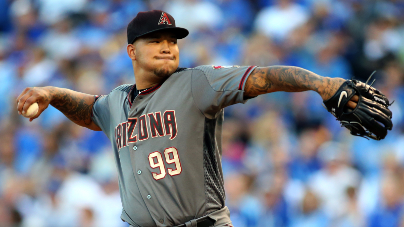 Arizona Diamondbacks pitcher Taijuan Walker