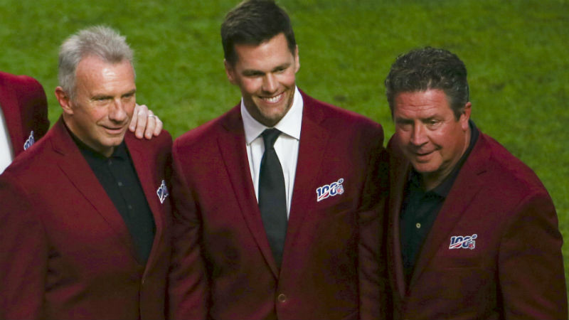 New England Patriots quarterback Tom Brady