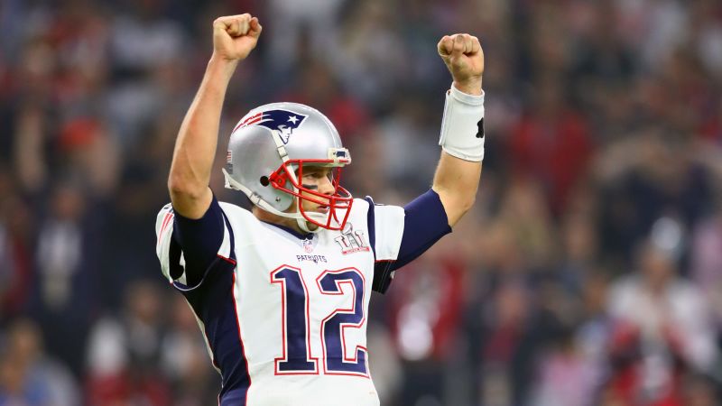 New England Patriots quarterback Tom Brady