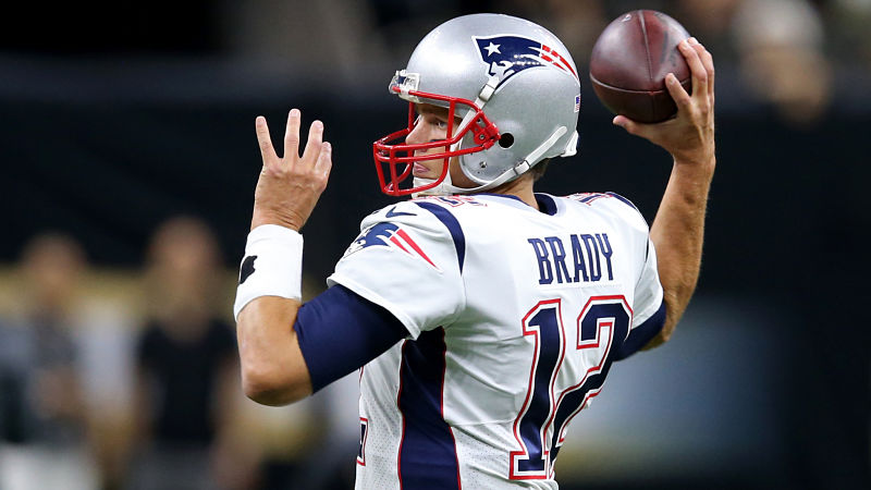 New England Patriots quarterback Tom Brady