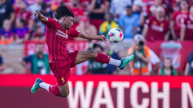 Liverpool forward Yasser Larouci