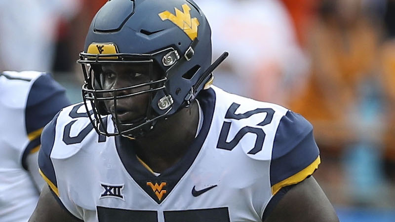 Patriots offensive tackle Yodny Cajuste