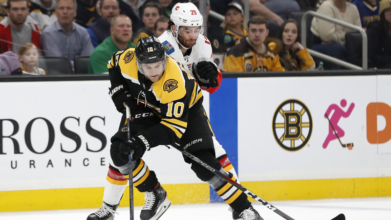 Bruins winger Anders Bjork