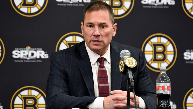 Boston Bruins coach Bruce Cassidy