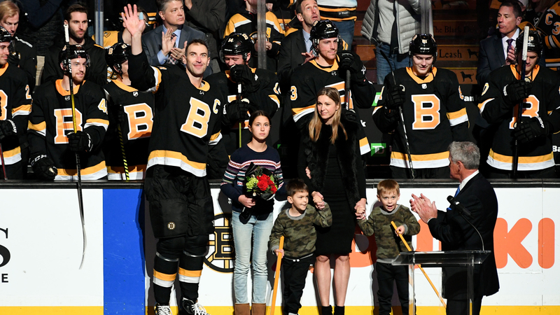 Bruins defenseman Zdeno Chara