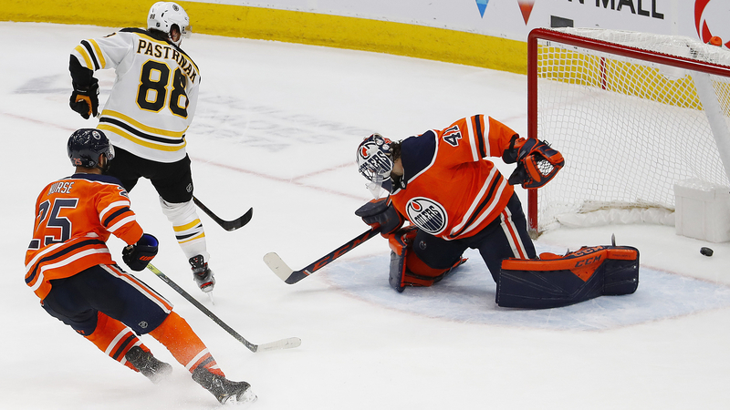 Bruins winger David Pastrnak