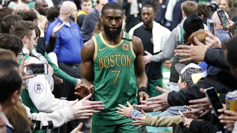 Boston Celtics guard Jaylen Brown