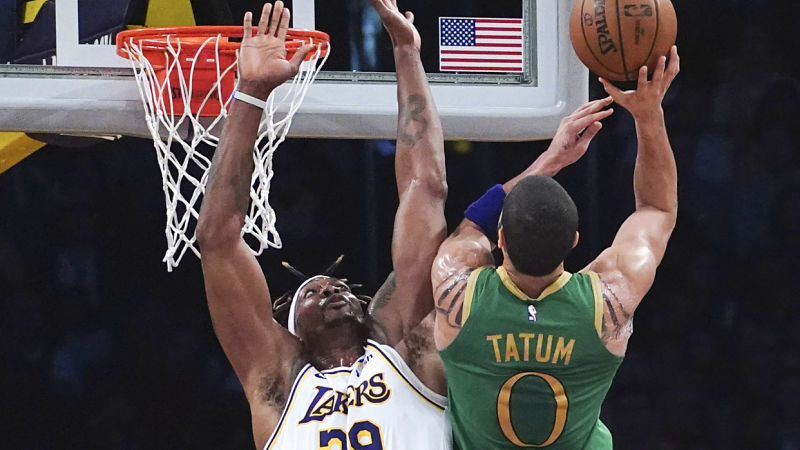 Boston Celtics forward Jayson Tatum