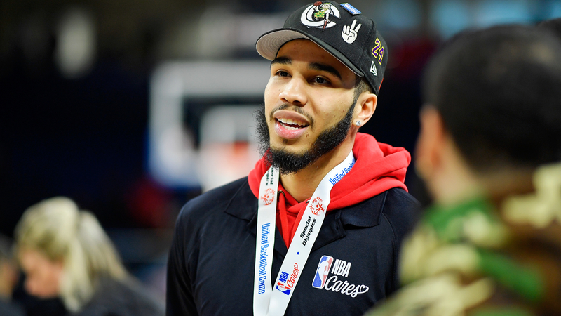 Boston Celtics forward Jayson Tatum