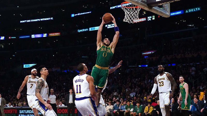 Boston Celtics forward Jayson Tatum
