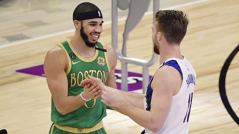 Boston Celtics forward Jayson Tatum