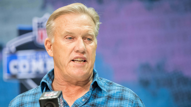 Denver Broncos general manager John Elway