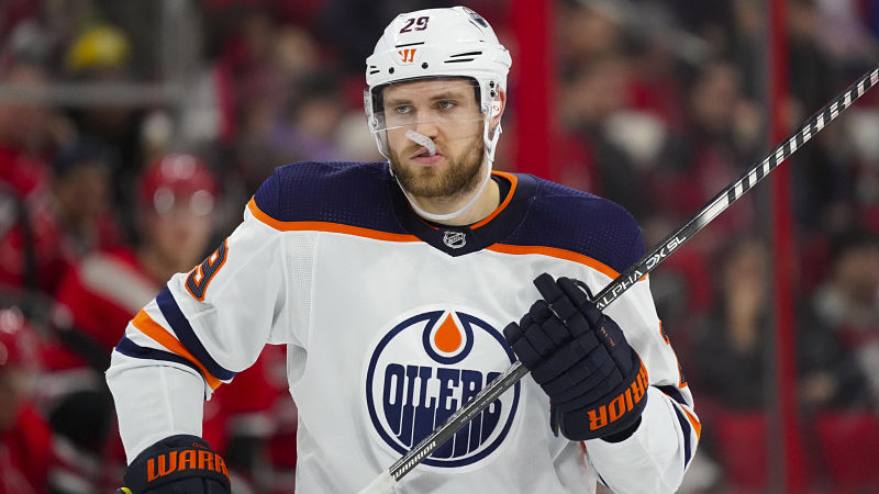 Edmonton Oilers center Leon Draisaitl