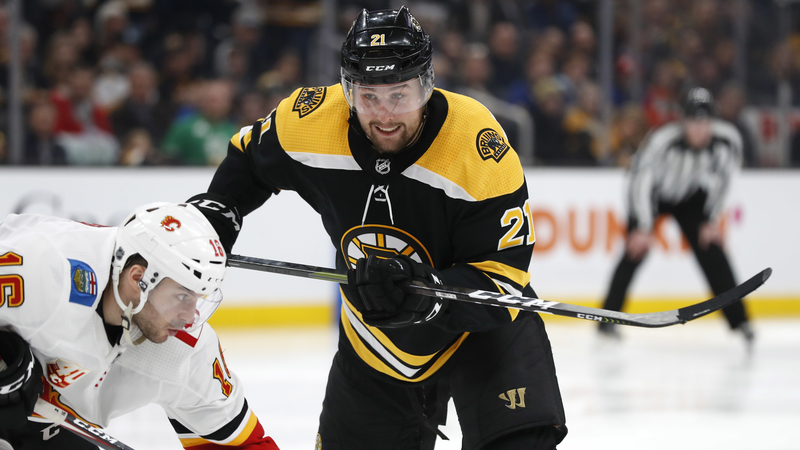 Boston Bruins winger Nick Ritchie