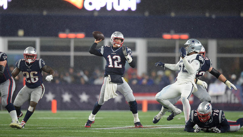 New England Patriots quarterback Tom Brady