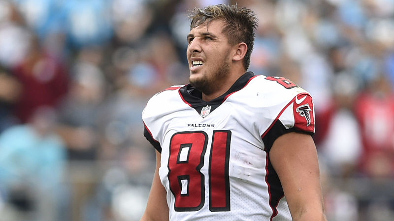 Atlanta Falcons tight end Austin Hooper