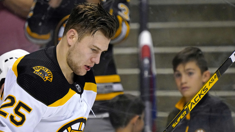Boston Bruins Defenseman Brandon Carlo